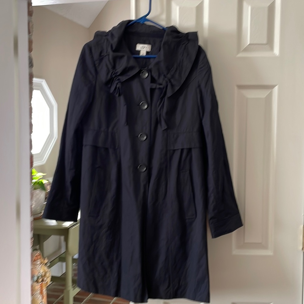 Ann Taylor LOFT lined trench coat